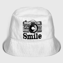 Детская панама хлопок Smile camera