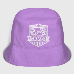 Женская панама хлопок Old gamer badge