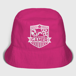 Женская панама хлопок Old gamer badge