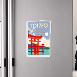 Плакат с принтом Tokyo - Japan для любого человека, вид спереди №4. Цвет основы: белый