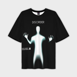 Мужская футболка oversize 3D Силуэт привидения