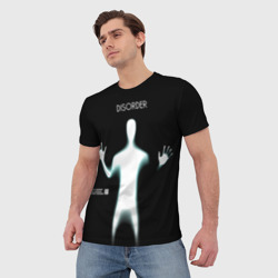 Мужская футболка 3D Силуэт привидения - фото 2