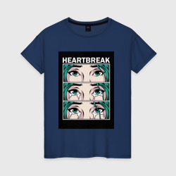 Женская футболка хлопок Heartbreak
