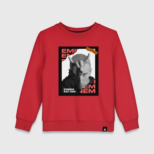 Детский свитшот хлопок Rap god