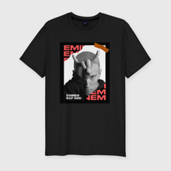 Мужская футболка хлопок Slim Rap god