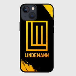 Чехол для iPhone 13 mini Lindemann - gold gradient