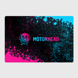 Магнитный плакат 3Х2 Motorhead - neon gradient: надпись и символ