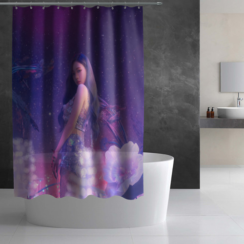 Штора 3D для ванной Karina art - Aespa - фото 2