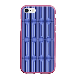 Чехол для iPhone 7/8 матовый Фиолетовая иллюзия