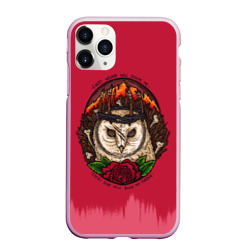 Чехол для iPhone 11 Pro Max матовый Bring Me The Horizon Owl