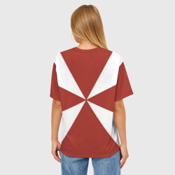 Женская футболка oversize 3D Росгвардия - герб - фото 2