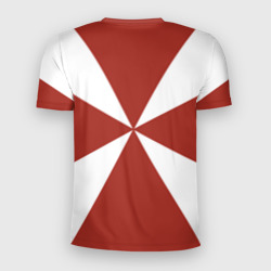 Футболка с принтом Внутренние Войска - герб для мужчины, вид сзади №1. Цвет основы: белый