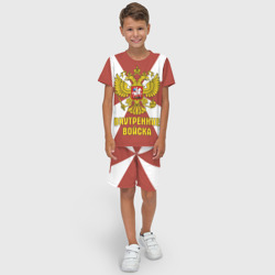 Детский костюм с шортами 3D Внутренние Войска - герб - фото 2