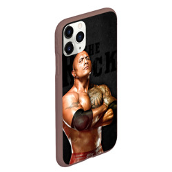 Чехол для iPhone 11 Pro Max матовый Dwayne - Johnson - фото 2