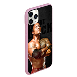 Чехол для iPhone 11 Pro Max матовый Dwayne - Johnson - фото 2