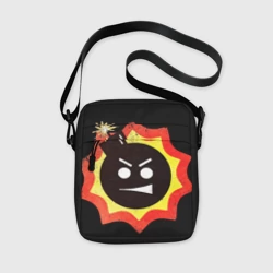 Сумка через плечо 3D Serious Sam logo