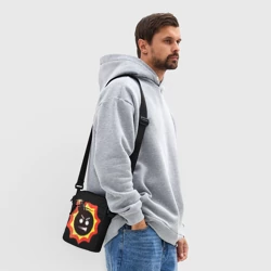 Сумка через плечо 3D Serious Sam logo - фото 2