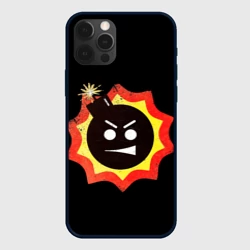 Чехол для iPhone 12 Pro Serious Sam logo