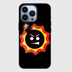 Чехол для iPhone 13 Pro Serious Sam logo