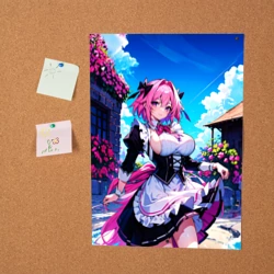 Постер Астольфо служанка - Fate Grand order - фото 2