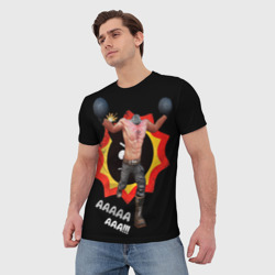Мужская футболка 3D Serious Sam - kamikaze - фото 2