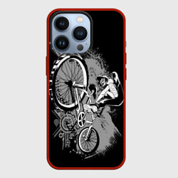 Чехол для iPhone 13 Pro Bmx jump rider