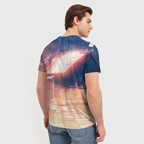 Мужская футболка 3D Лена горничная - Бесконечное лето, цвет 3D печать - фото 4