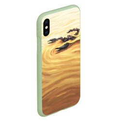 Чехол для iPhone XS Max матовый Жало скорпиона - фото 2