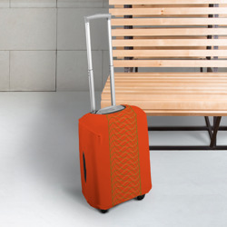 Чехол для чемодана 3D Цвета сицилийского апельсина - фото 2
