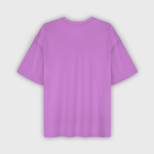 Мужская футболка oversize 3D Красивая девчонка-оборотень - нейросеть, цвет 3D печать - фото 2