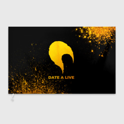 Флаг 3D Date A Live - gold gradient