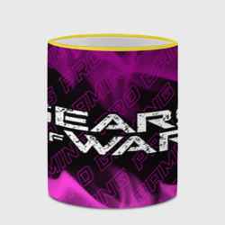 Кружка с полной запечаткой Gears of War pro gaming: надпись и символ - фото 2