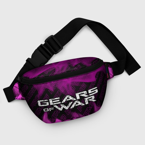 Поясная сумка 3D Gears of War pro gaming: надпись и символ - фото 6