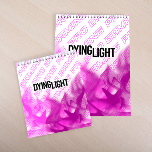 Скетчбук Dying Light pro gaming: символ сверху, цвет белый - фото 4