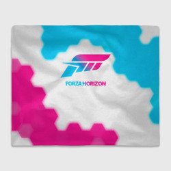 Плед 3D Forza Horizon neon gradient style