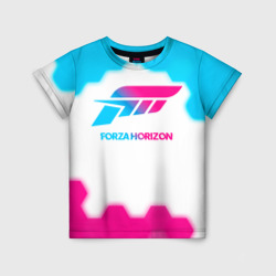 Forza Horizon neon gradient style – Футболка с принтом купить со скидкой в -33%