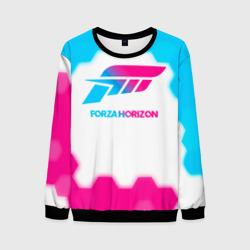 Мужской свитшот 3D Forza Horizon neon gradient style