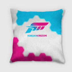 Подушка 3D Forza Horizon neon gradient style