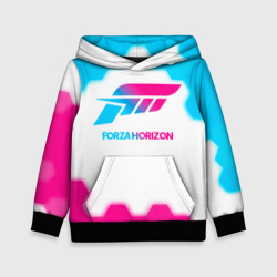 Детская толстовка 3D Forza Horizon neon gradient style