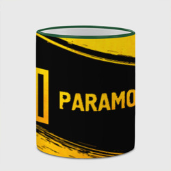 Кружка с полной запечаткой Paramore - gold gradient: надпись и символ - фото 2