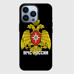 Чехол для iPhone 13 Pro МЧС России - герб