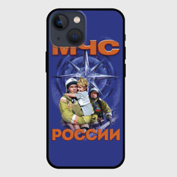 Чехол для iPhone 13 mini МЧС России - спасатели