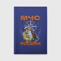 Обложка для автодокументов МЧС России - спасатели