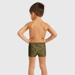 Детские купальные плавки 3D Одуванчики улитки и бабочки - фото 4