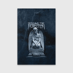 Обложка для паспорта матовая кожа Bring Me The Horizon Angel