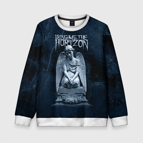 Детский свитшот 3D Bring Me The Horizon Angel, цвет 3D печать