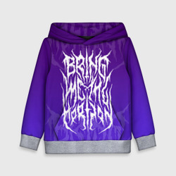 Детская толстовка 3D Bring Me The Horizon Lettering