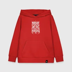 Детская светящаяся толстовка Bring Me The Horizon emblem