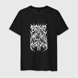 Bring Me The Horizon emblem – Светящаяся мужская футболка с принтом купить со скидкой в -20%