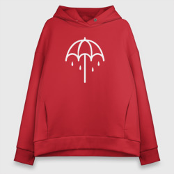 Женское светящееся худи Bring Me The Horizon  umbrella